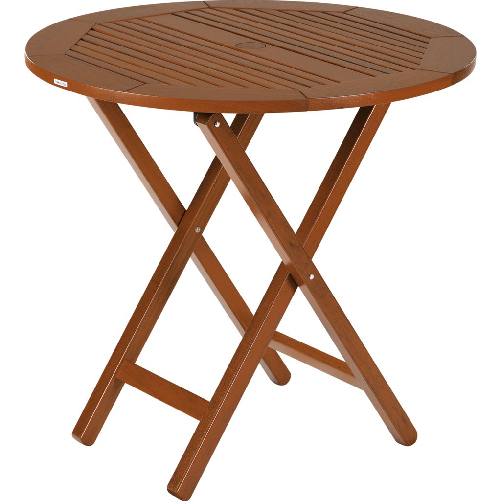Rentra mesa plegable de madera de jatoba // MP_16455