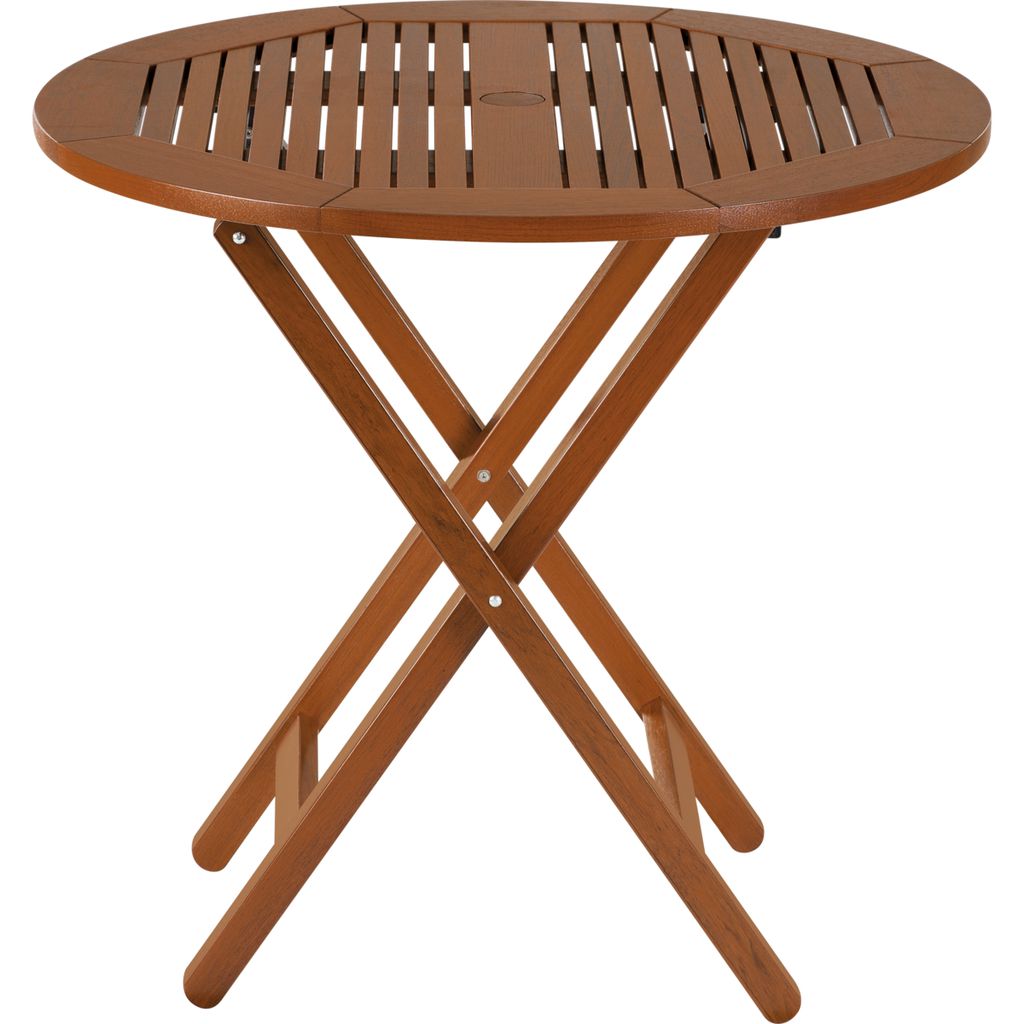 Rentra mesa plegable de madera de jatoba // MP_16456