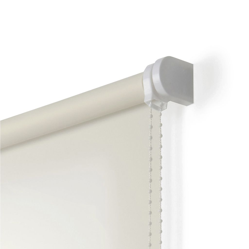 Real-t persiana enrollable traslúcida roll-up blanco 100cmx250cm // MP_14567