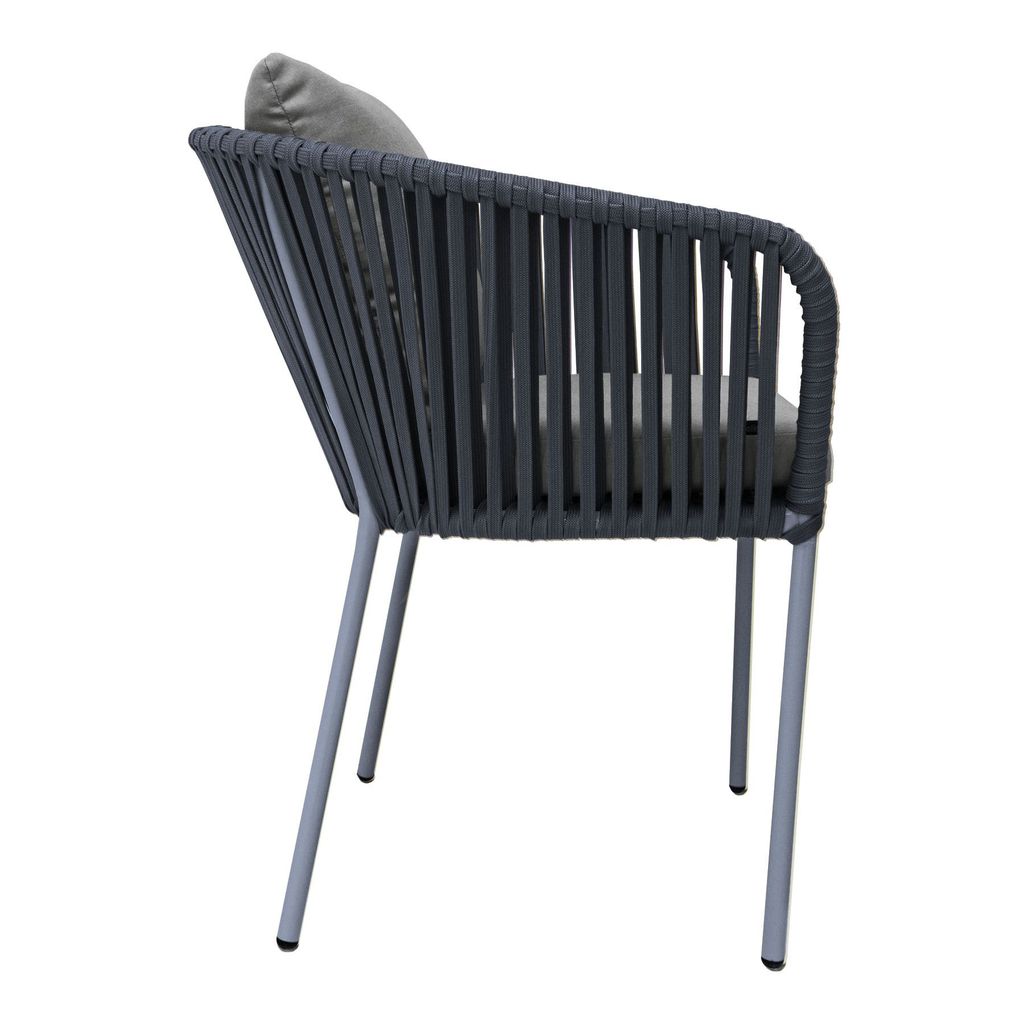 Jalisco silla metal gris cuerda negra cojines asiento y respaldo en curri_7552