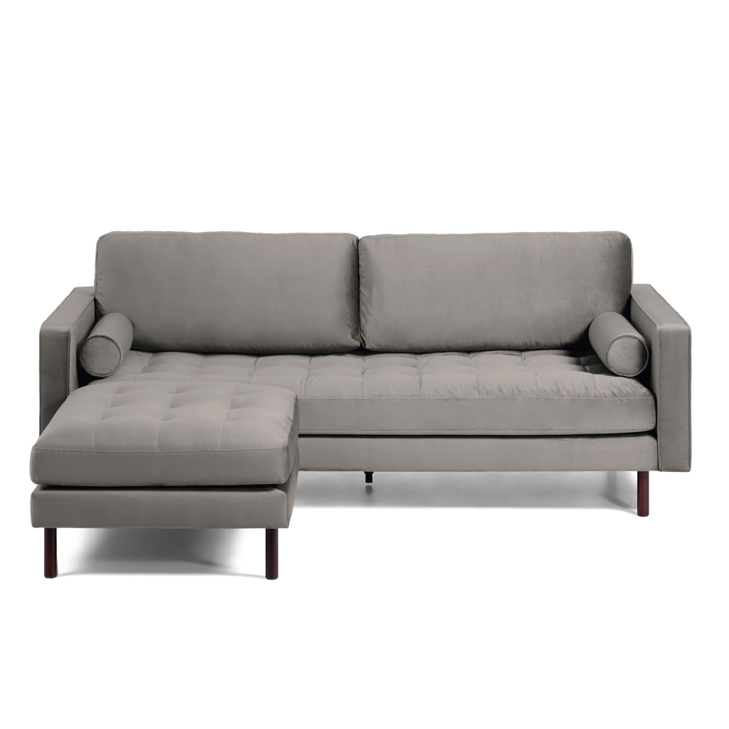 Bogart sofa 3 plazas gris // MP_1501