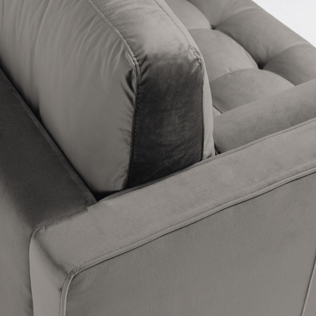 Bogart sofa 3 plazas gris // MP_16634