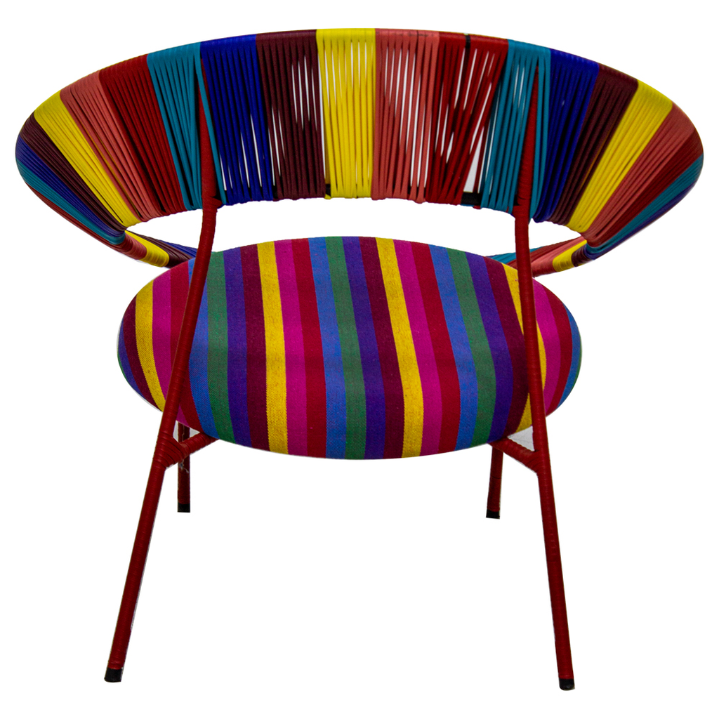 Fiji silla hamaca multicolor con cojín // CS_19908