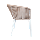 Jalisco silla metal beige cuerda beige cojin asiento en curri_25753