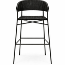 Zamora banco metal negro cuerda negra_26672