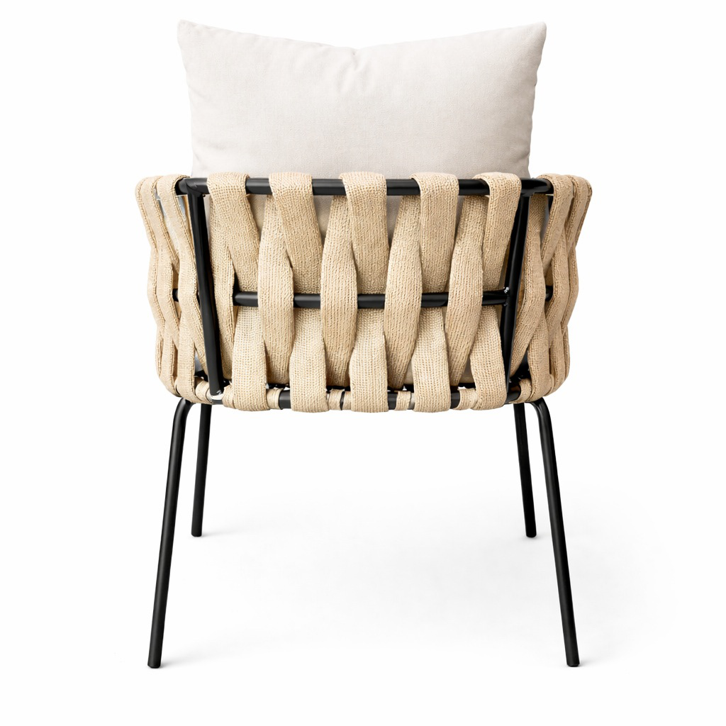 Veracruz silla cuerda beige textilene y loneta 100% exterior_26836