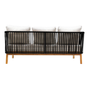 Oaxaca sofa cuerda negra tela loneta antidecoloración // Exterior techado_30820