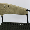 Zamora banco acero galvanizado beige cuerda textilene beige // Exterior 100%_31399