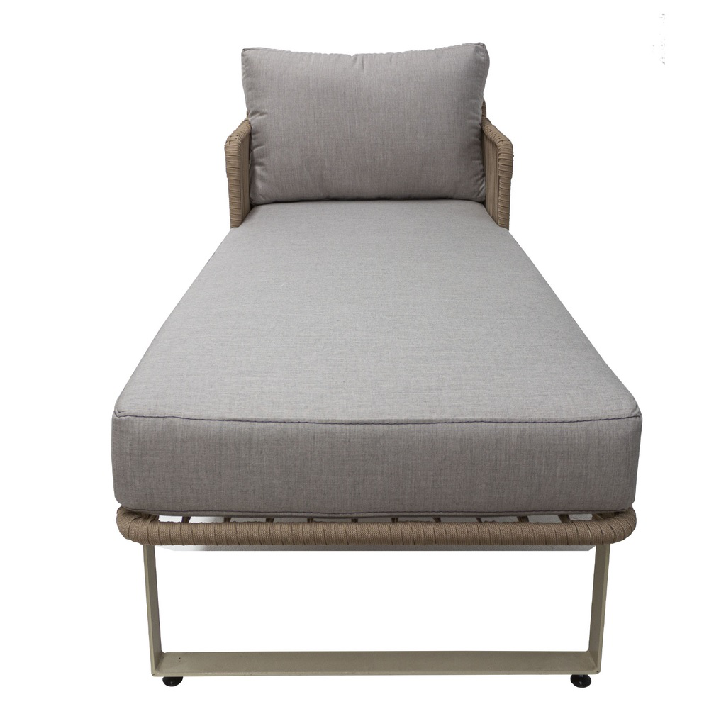 Vallarta camastro metal beige cuerda textilene beige tela loneta // Exterior 100%_30860