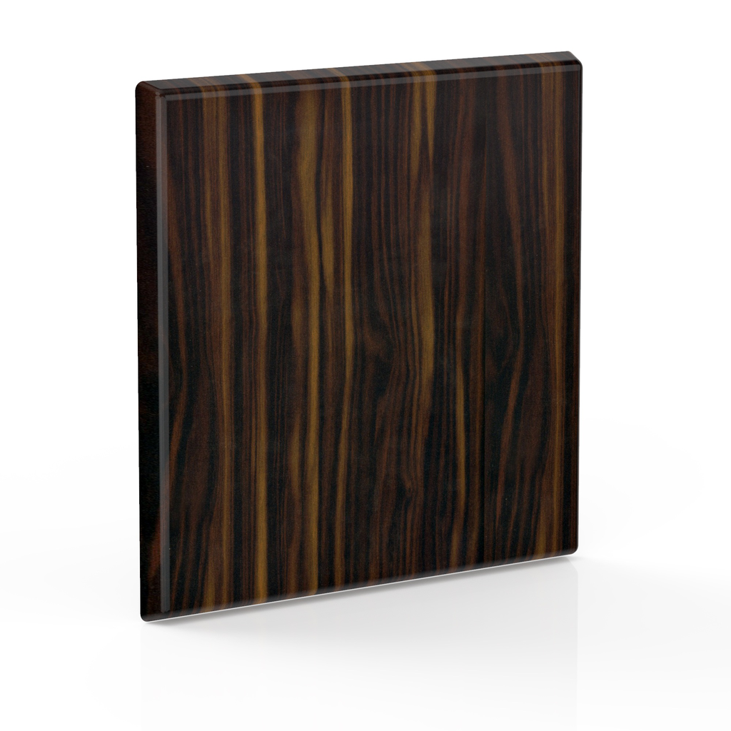 Cubierta melamina encapsulada Ebony 80 x 80 // Exterior 100%_32247