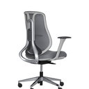 Rey silla semiejecutiva gris // MP_32457