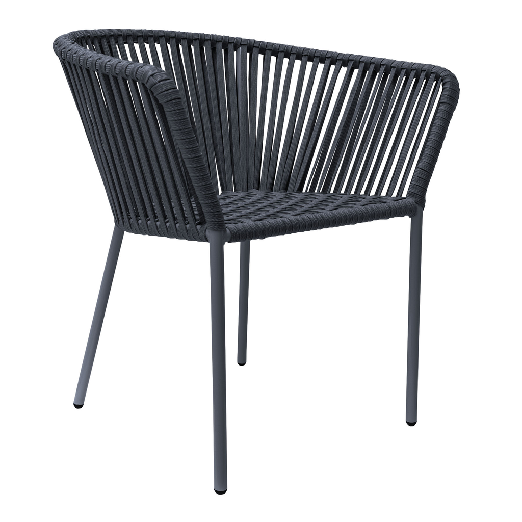 Jalisco silla aluminio textilene gris // Exterior 100%