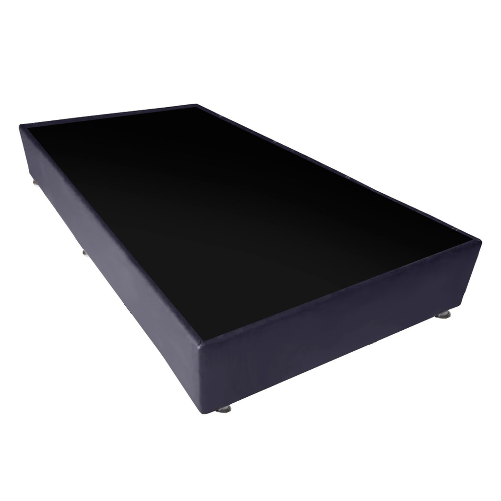 Bonanza base de cama individual tapiz gris // MP