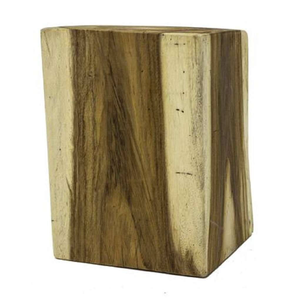 Holbox taburete cuadrado // Exterior 100%