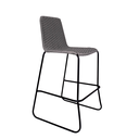 Cocula banco metal negro cuerda negro // Exterior techado