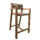 Morelia banco beige liso // Exterior techado