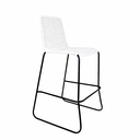 Cocula banco metal negro cuerda blanca // Exterior techado