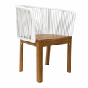 Oaxaca silla cuerda blanca base parota. // Exterior techado