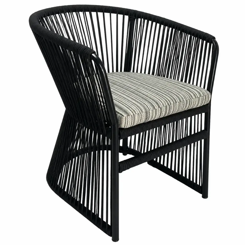Chantepec silla aluminio, textilene y loneta // Exterior 100% 