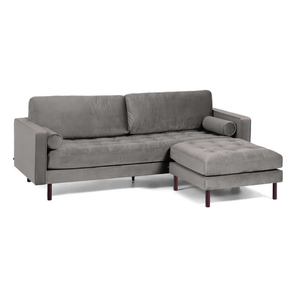 Bogart sofa 3 plazas gris // KH