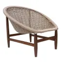 Orizaba sillon base de madera estructura acero galvanizado tejidacon  textilene beige PEDIDO ESPECIAL 10 pzas minimo // Exterior 100%