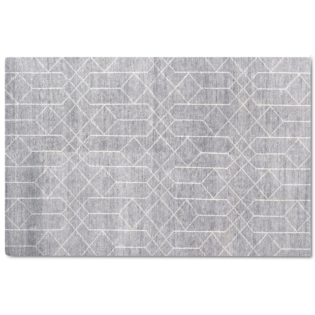 Sermehe tapete decorativo gris claro 160x230 // MS