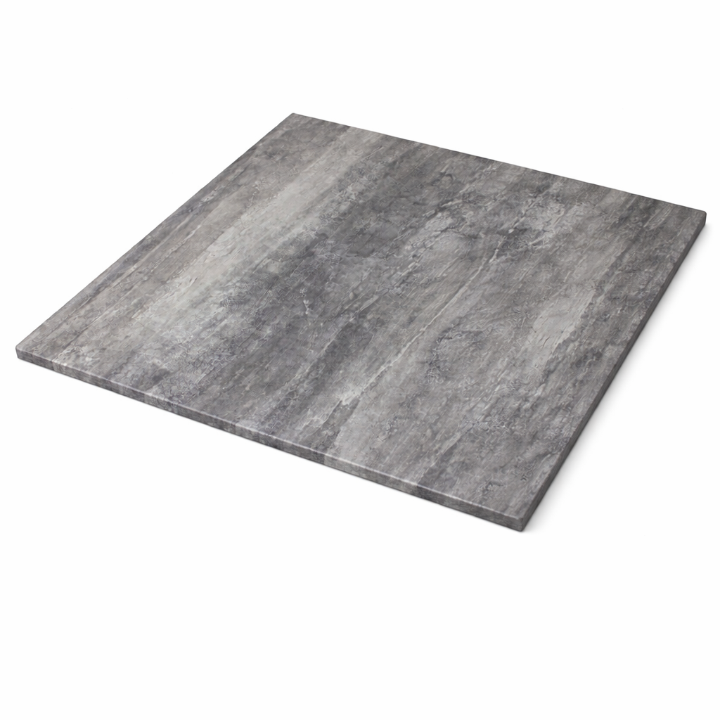 Cubierta melamina encapsulada Concreto 80 x 80 // Exterior 100%