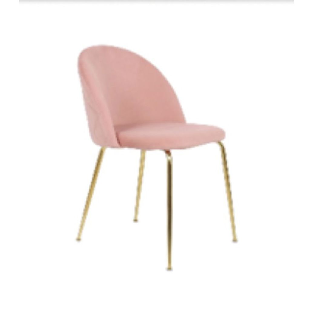 Velvet silla rosa // MP