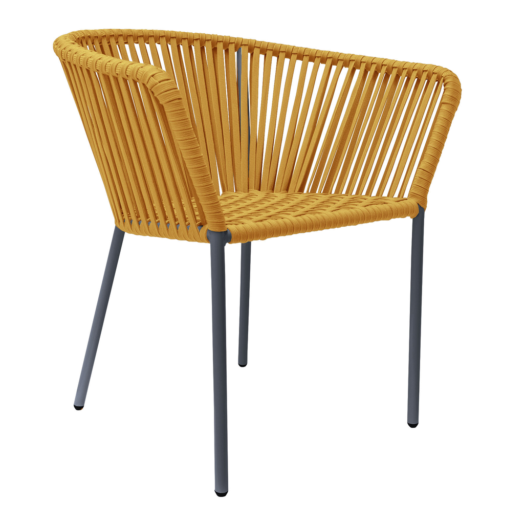 Jalisco silla metal gris cuerda mango // Exterior techado