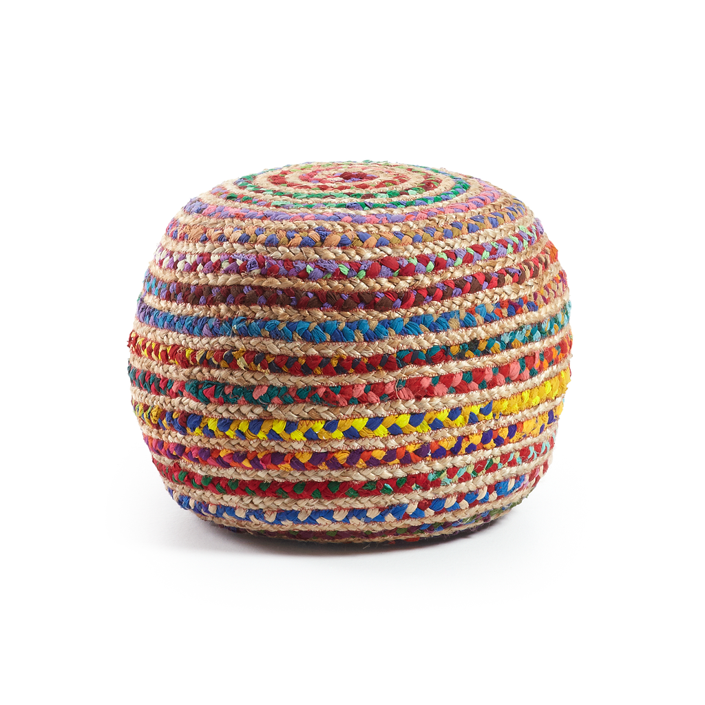Samy puf multicolor // Outlet