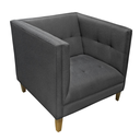 California sillón gris oscuro 
