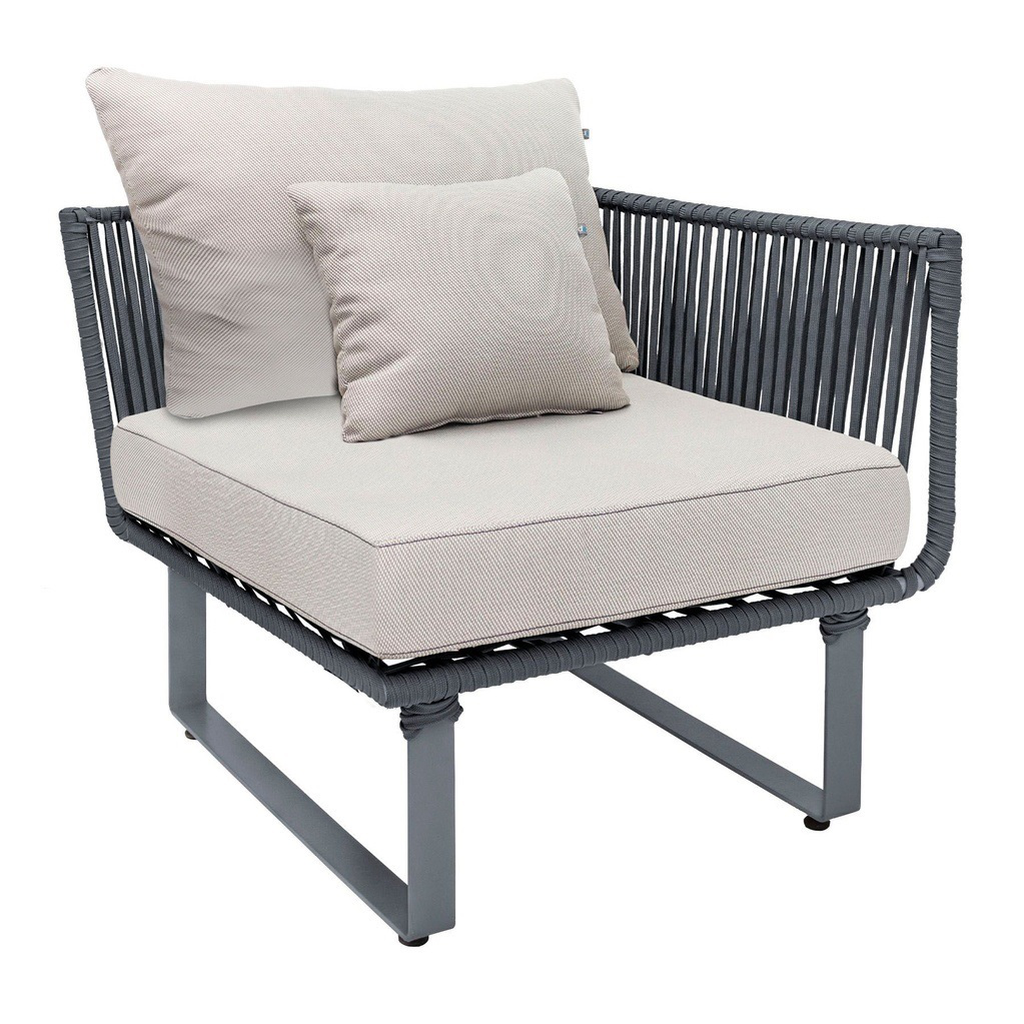 Vallarta sillon brazo izquierdo / derecho cojinería loneta exterior // Pedido especial