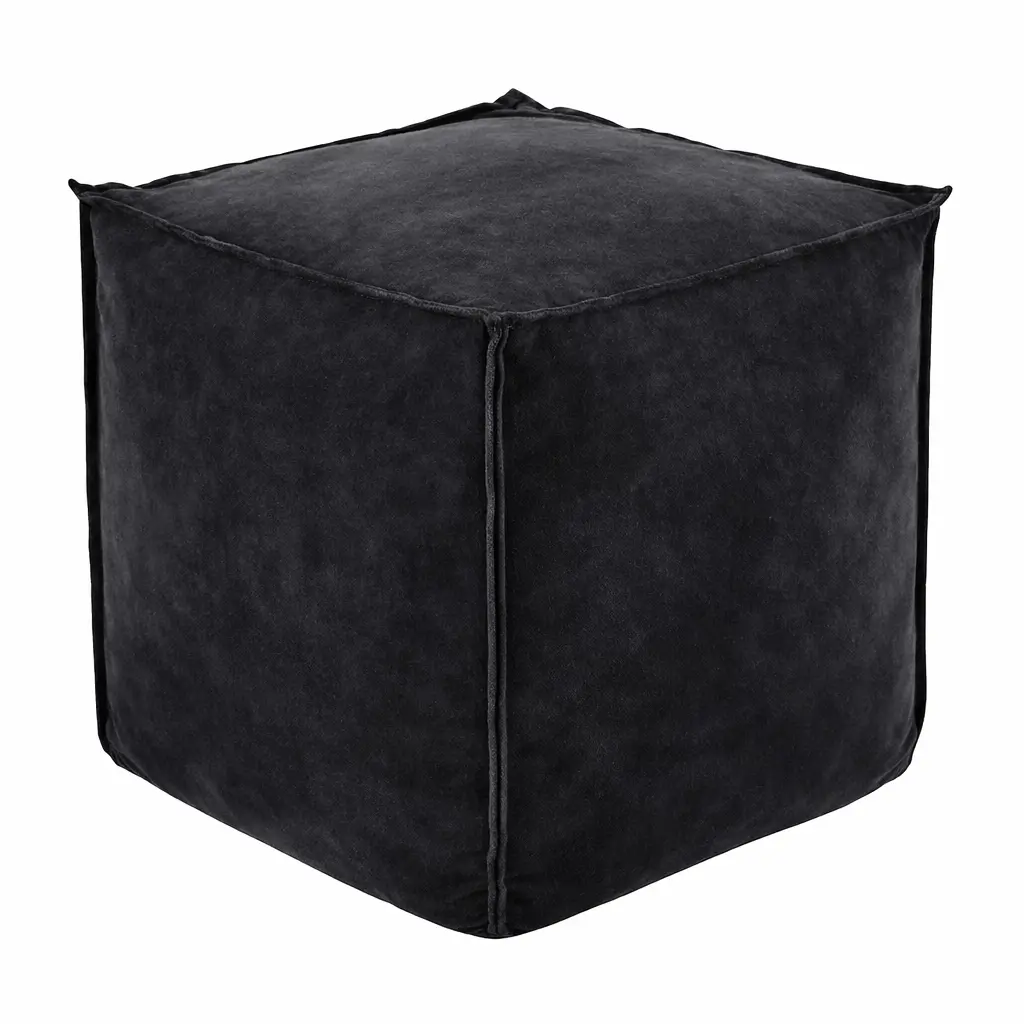 Moriah puff negro // Pedido especial