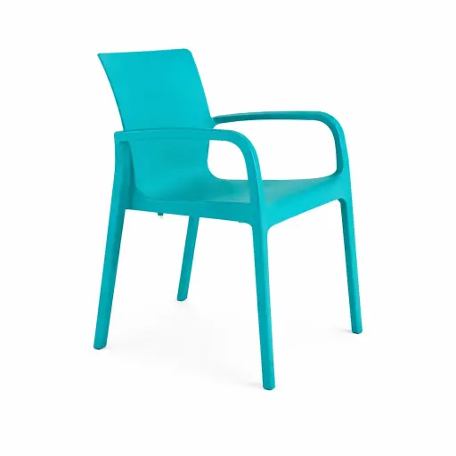 [7050-BF] Romi silla azul turquesa // MP