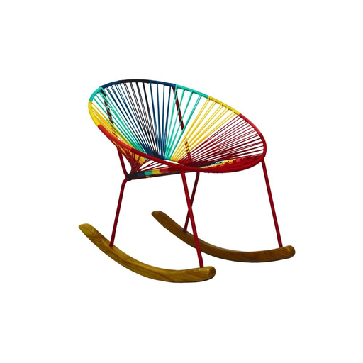 [55030ME] Deloss mecedora farolito multicolor