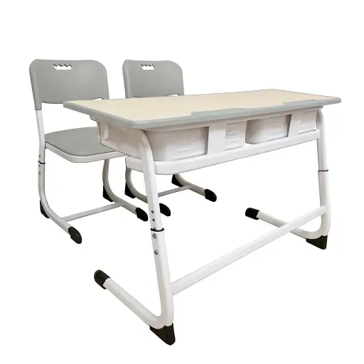 [62363PU] Escritorio + 2 Sillas Junior (set)