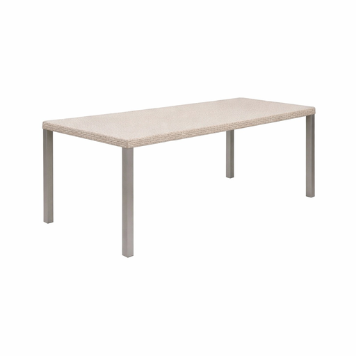 [62417ME] Batan mesa de comedor exterior beige // MP