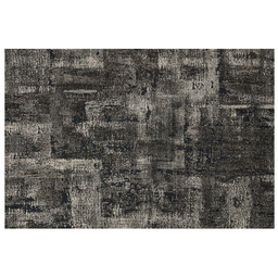 [8456 can 52052 gr az] Yone tapete decorativo gris, azul y negro 200x290 // MS