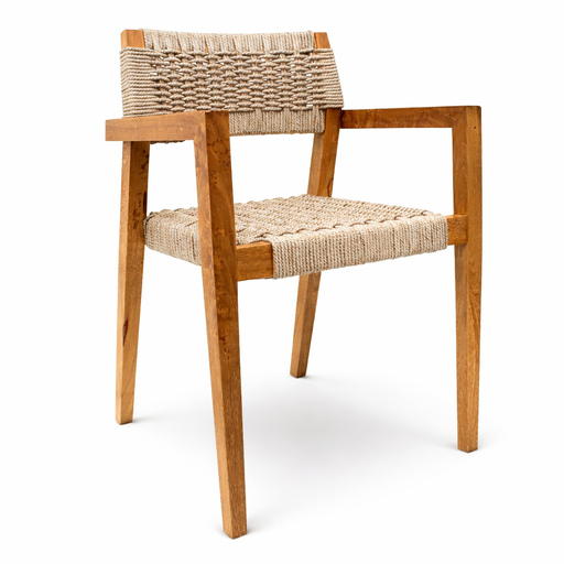 [62227SI] Morelia silla beige liso // Exterior techado