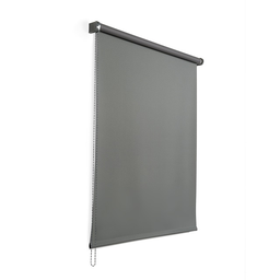 [RE1642ROLL-UP OPACO] Real-o persiana  enrollable blackout roll-Up grafito 80cmx250cm // MP