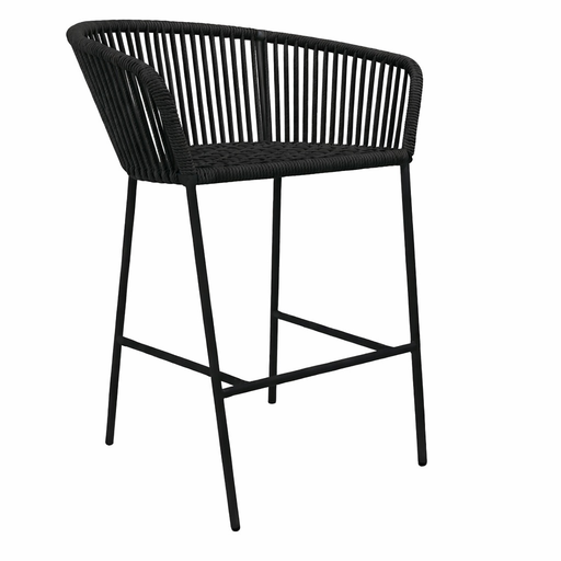 [59768BA] Ameca banco acero galvanizado y textilene // Exterior 100%