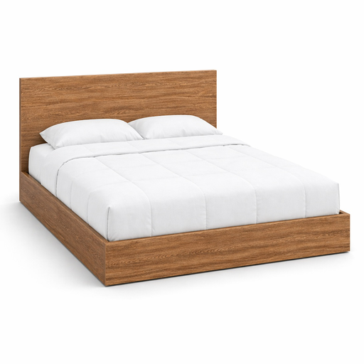 [62875CA] Recámara KS wabi canto recto cabecera + base