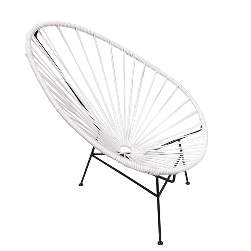 [ACAPX0967SIT] Acapulco silla original acero galvanizado negro textilene color a elegir  // Exterior 100% 