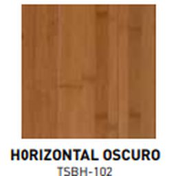 [TEKNO40] Bamboo piso madera natural horizontal oscuro // MP