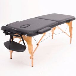 [MP002BM] Body relax cama para masajes negro // MS