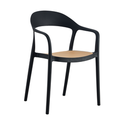 [61965SI] Calabria silla de exterior negra