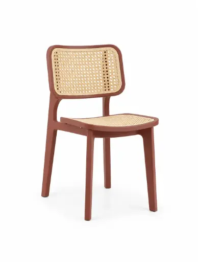 [65239SI] Saint mitchel silla de exterior terracota // Exterior 100%