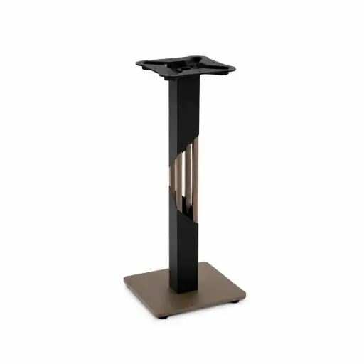 [65241BAM] Million base baja negro con taupe // Interior