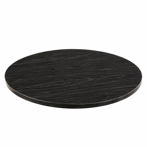 [65253ME] Cubierta madera tintada a negro 105 diam // Exterior 100%