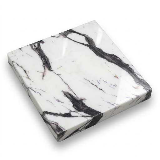 [317BIANCOCART60] Cubierta melamina encapsulada Blanco Carrara 60 x 60 // Exterior 100%